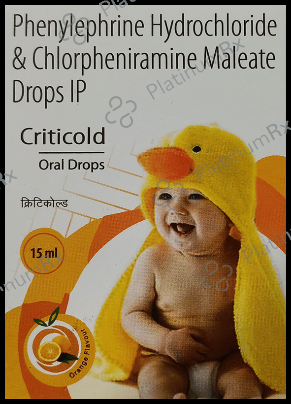 Criticold Orange Oral Drops 15ml
