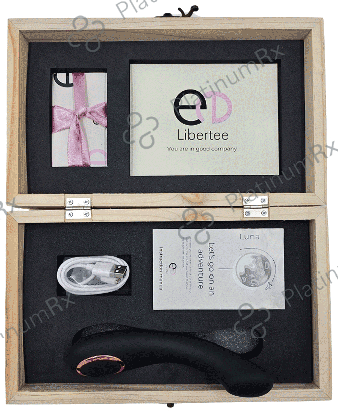 Libertee Luna Curved Personal Massager Noir