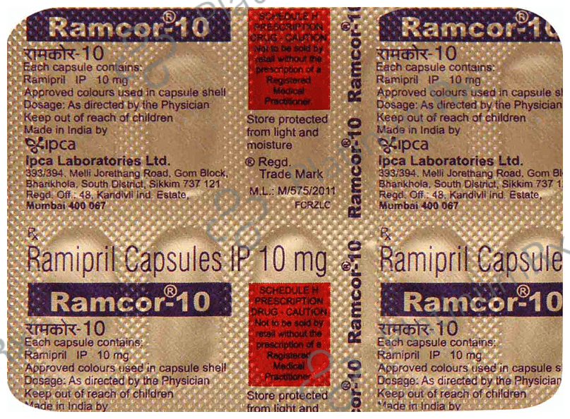Ramcor 10mg Capsule 10s