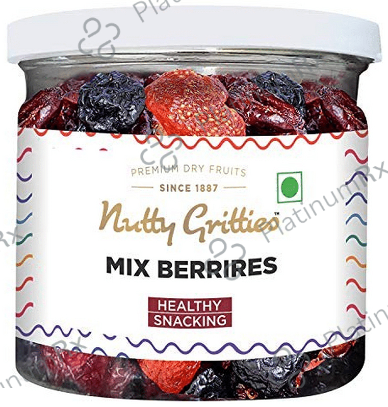 Nutty Gritties Mix Berries 100 gm