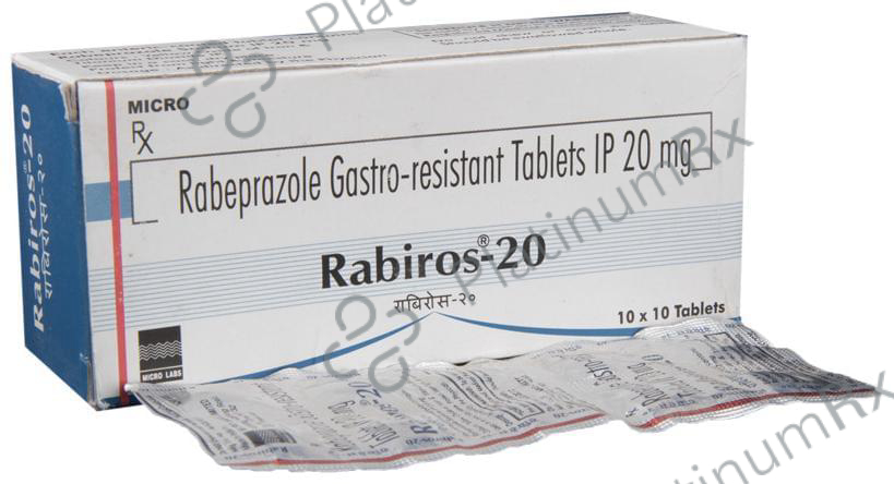 Rabiros 20mg Tablet 10s