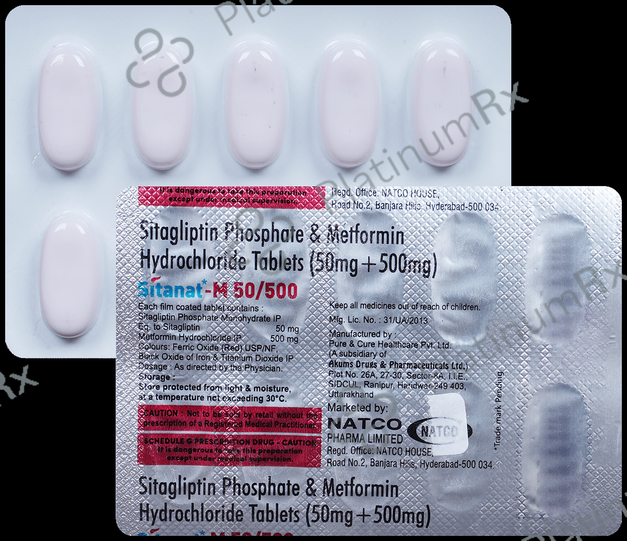 Sitanat M 50/500mg Tablet 10s