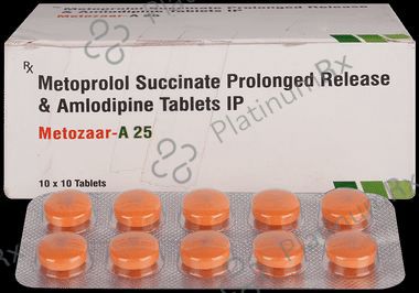 Metozaar-A 5mg/25mg Tablet
