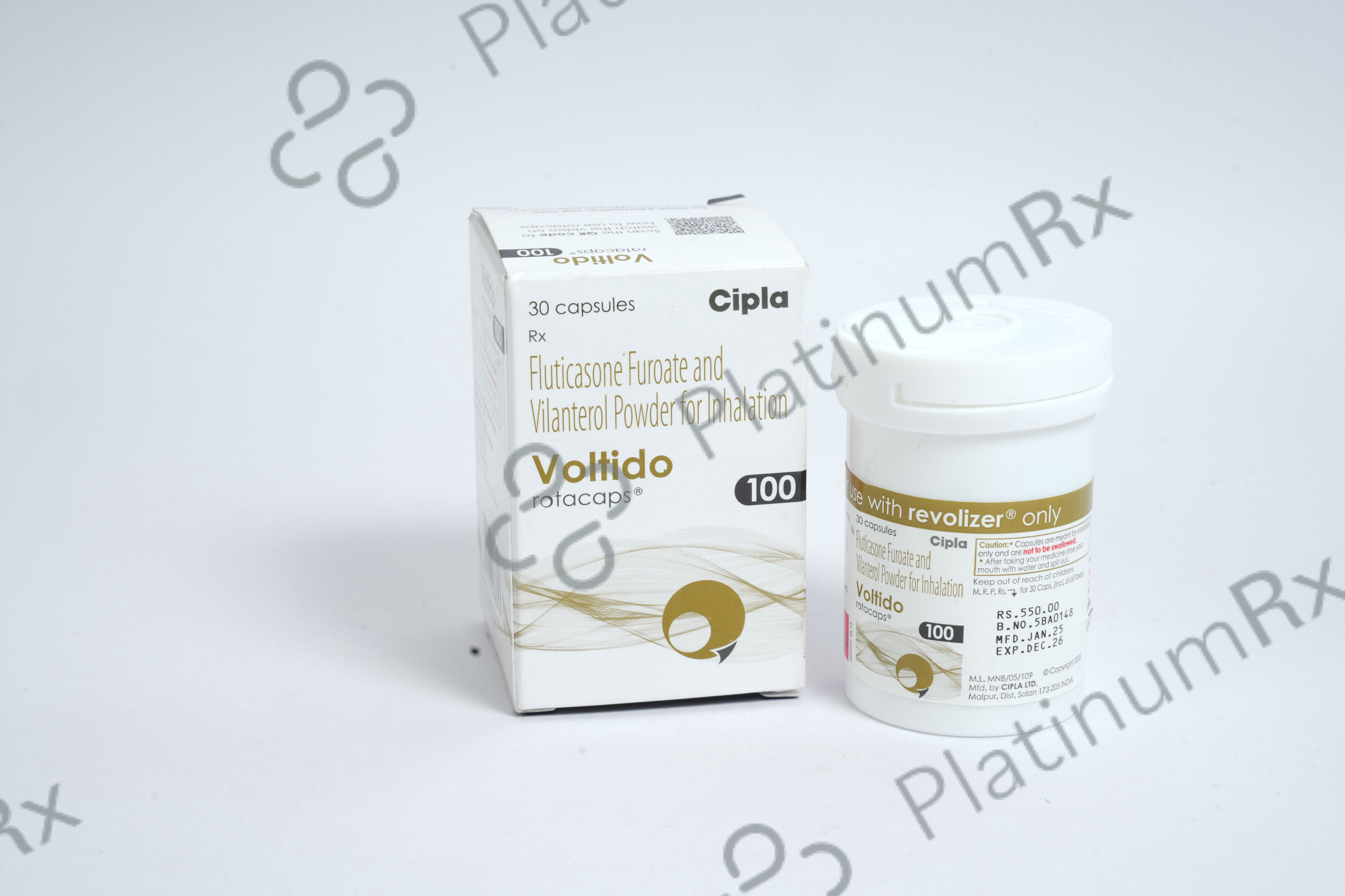 Voltido 100/25mcg Rotacap 30s