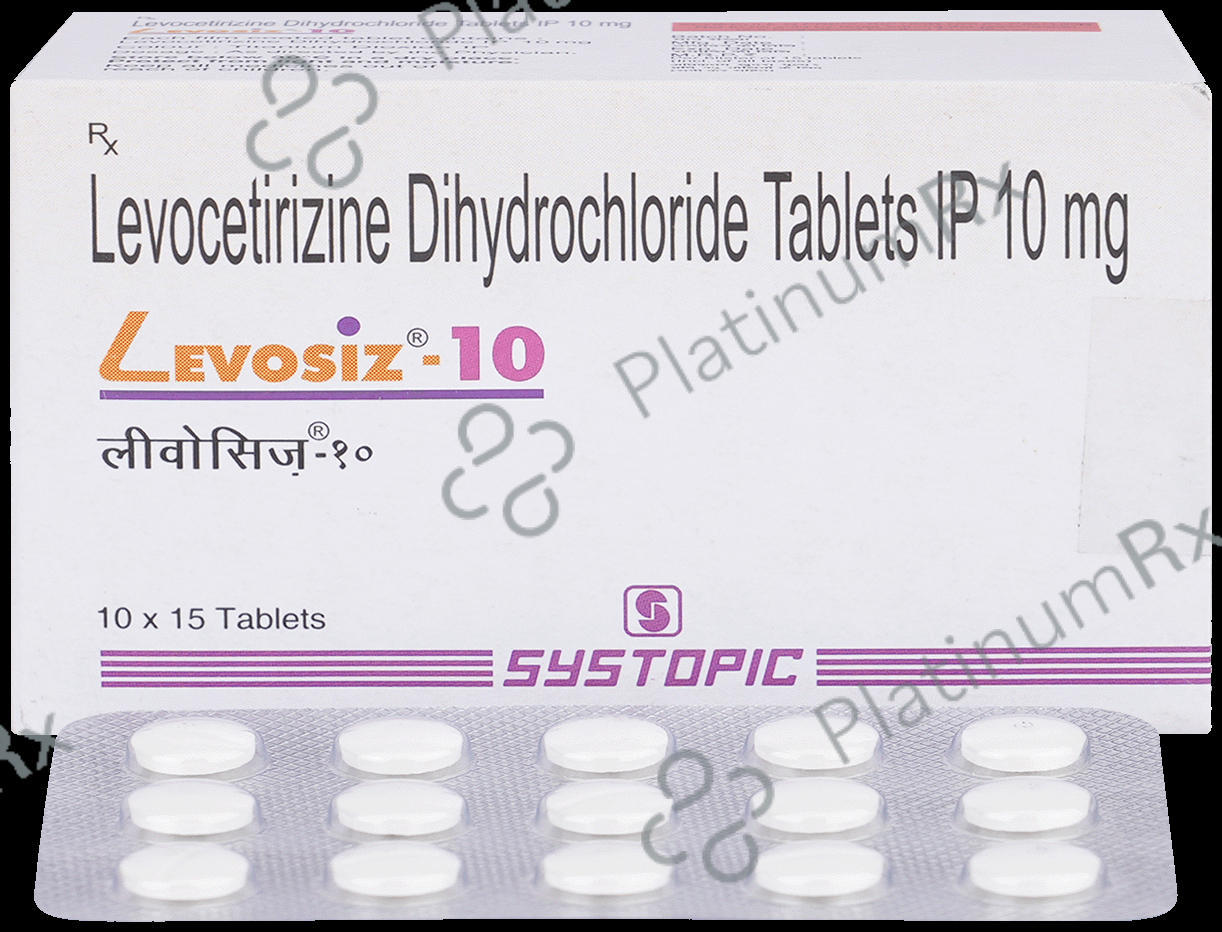 Levosiz 10mg Tablet 15s