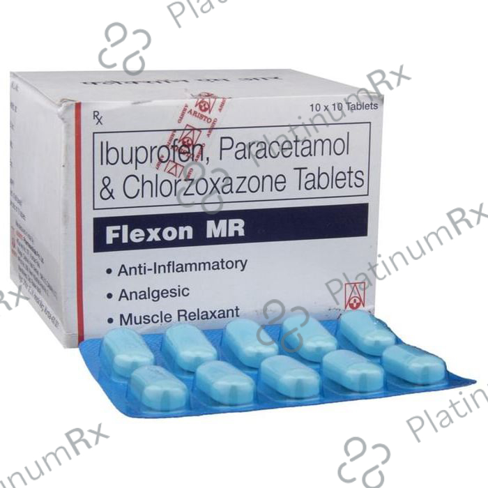 Flexon MR 400/325/250mg Tablet 10s