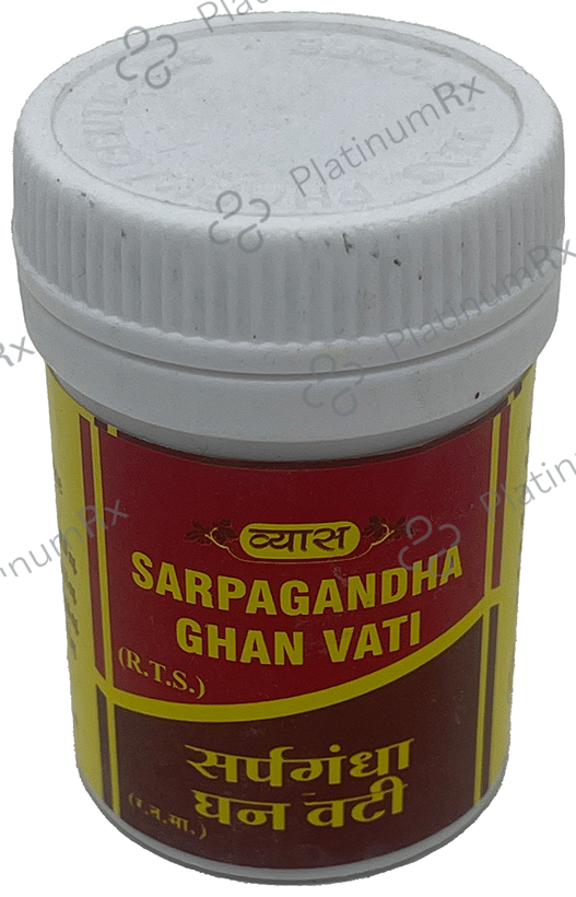 Vyas Sarpagandha Ghan Vati Tablet
