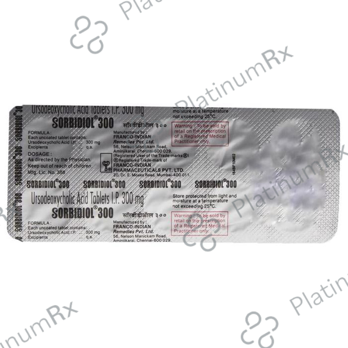 Sorbidiol 300mg Tablet 10s