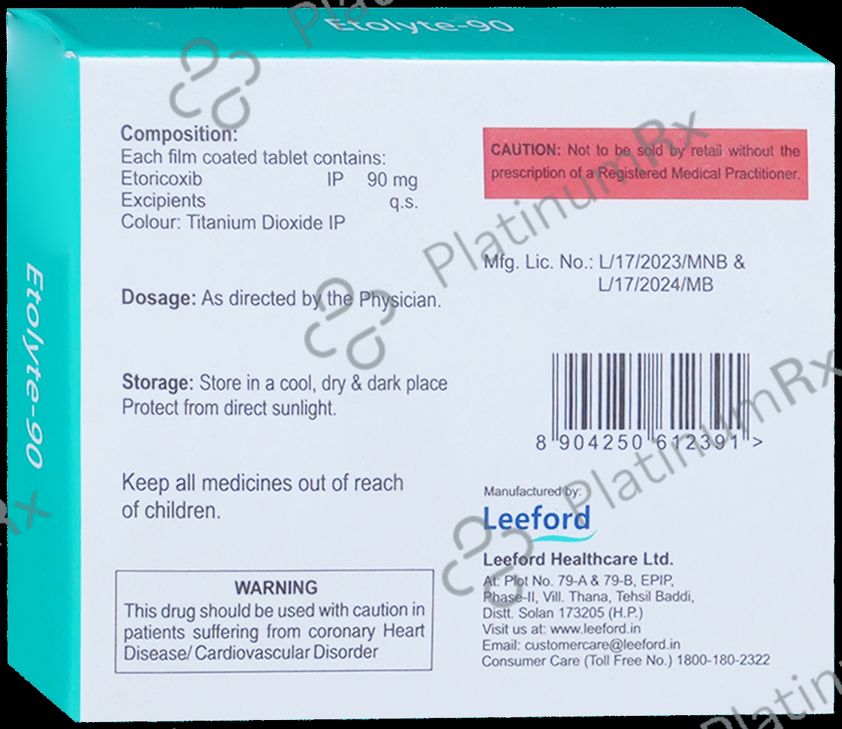 Etolyte 90 Tablet