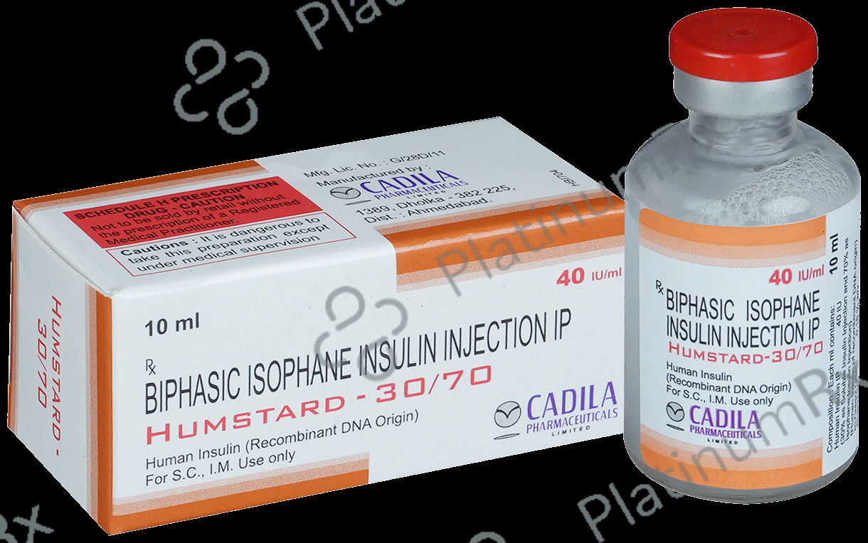 Humstard 30/70 (40 IU/ml) (1*10ml Vial)