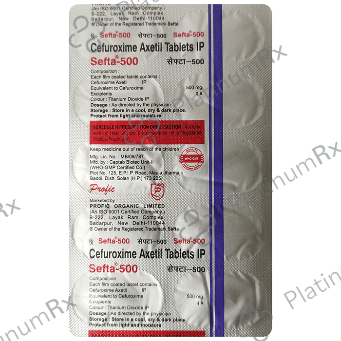 Sefta 500 Tablet