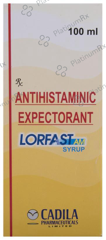 Lorfast AM 30/50/5mg Syrup 100ml