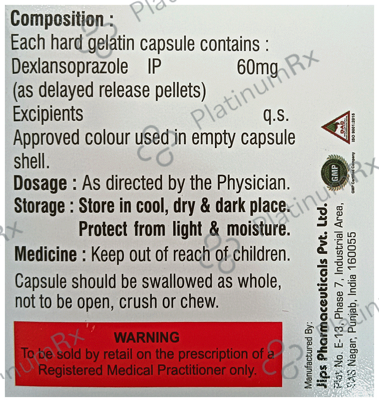 Dexoral 60 Capsule DR
