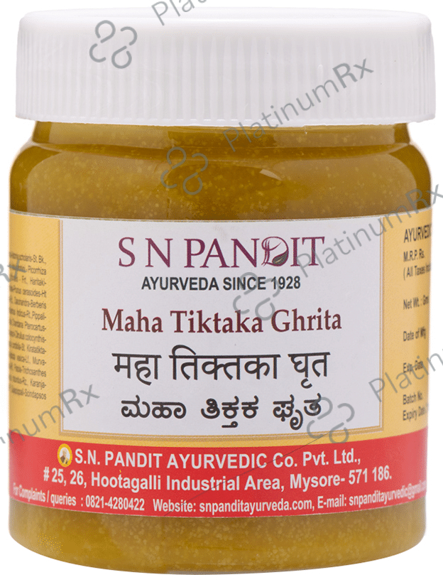 S N Pandit Ayurveda Maha Tiktaka Ghrita