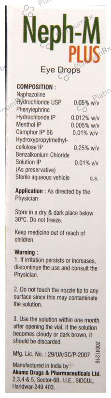 Neph-M Plus Eye Drop