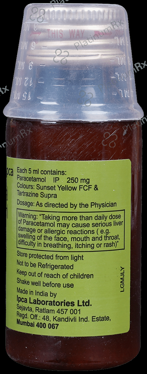 Pacimol DS 250mg Oral Suspension 60ml