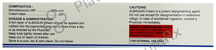 Albaquin 20% Cream