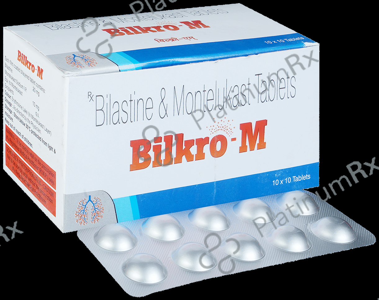 Bilkro M 20/10mg Tablet 10s
