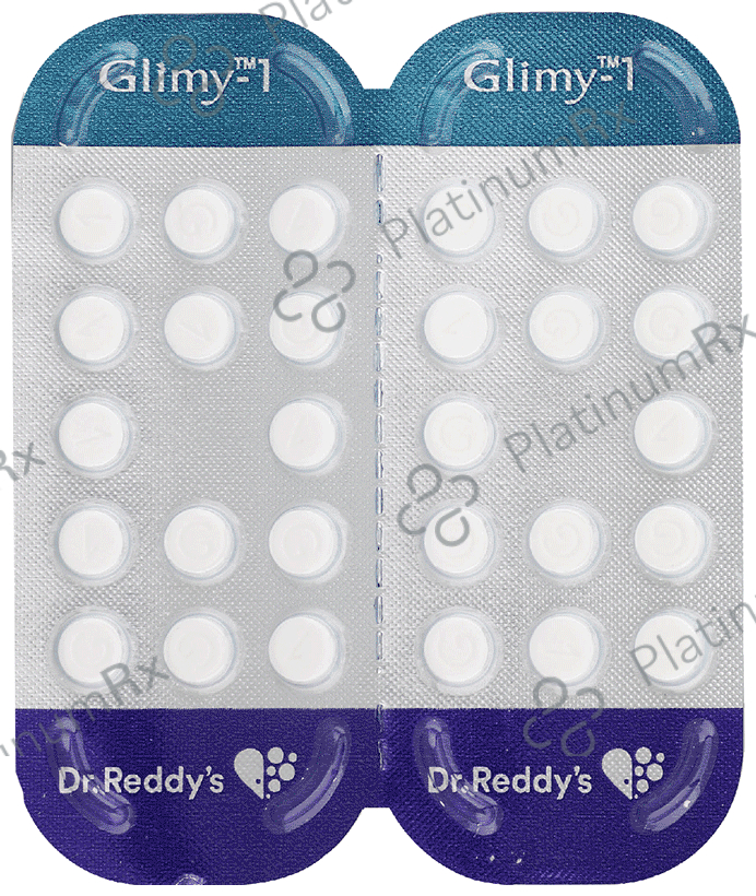 Glimy 1 Tablet 14 Tablet