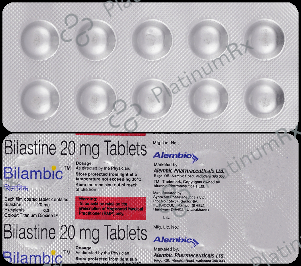 Bilambic 20mg Tablet 10s