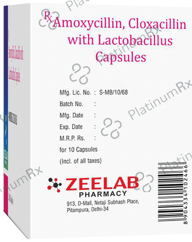 Amoxible CX 500 LB Capsule