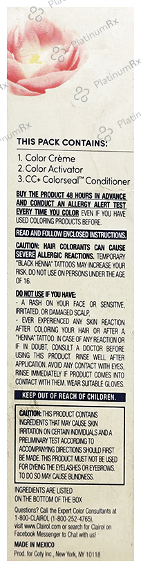 Clariol Nice'n Easy Blend of 3 Tones & Highlights 4 Dark Brown Hair Color
