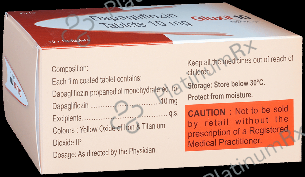 Gluxit 10mg Tablet 10s