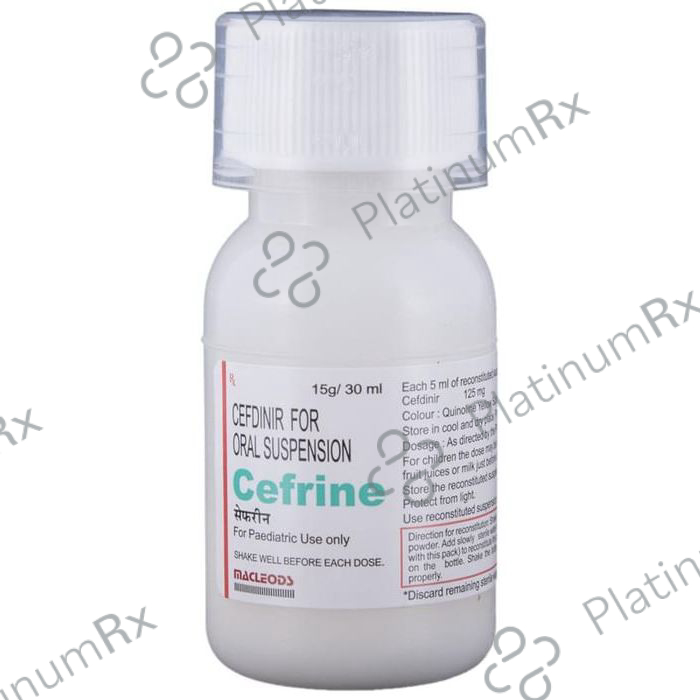 Cefrine 125mg Oral Suspension 30ml