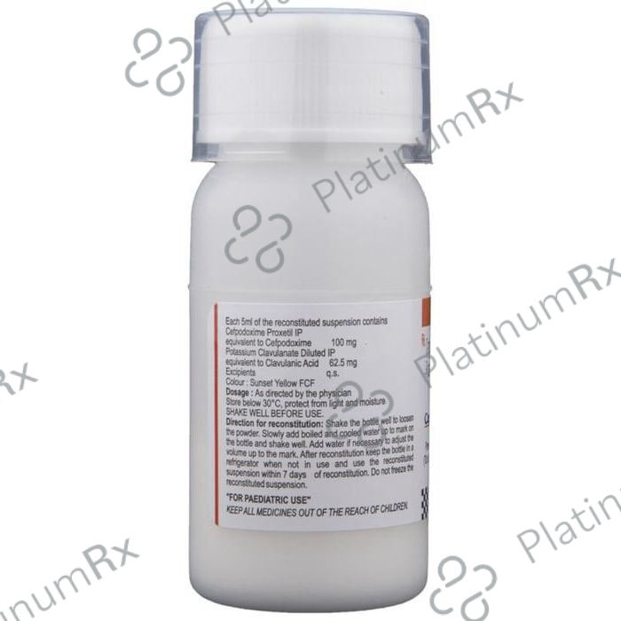 Cepodem XP 100/62.5mg Suspension 30ml