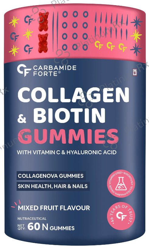 Carbamide Forte Collagen & Biotin Gummy
