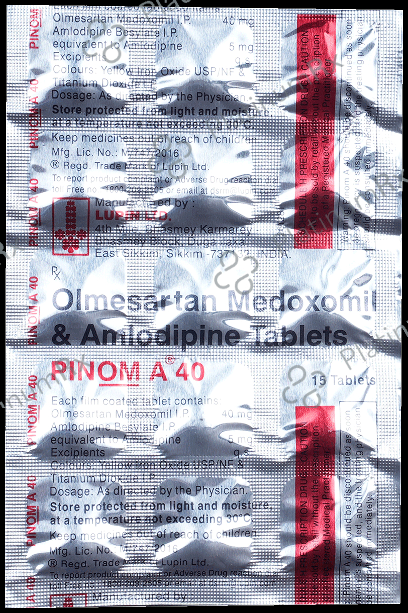 Pinom A 5/40mg Tablet 15s