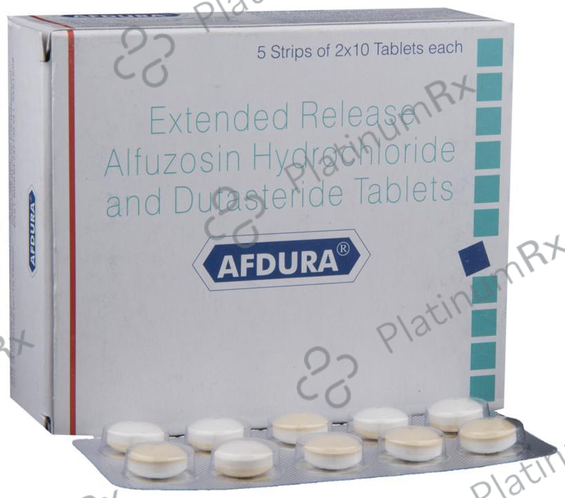 Afdura 10/0.5mg Tablet ER 10s
