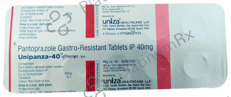 Unipanza 40 Tablet