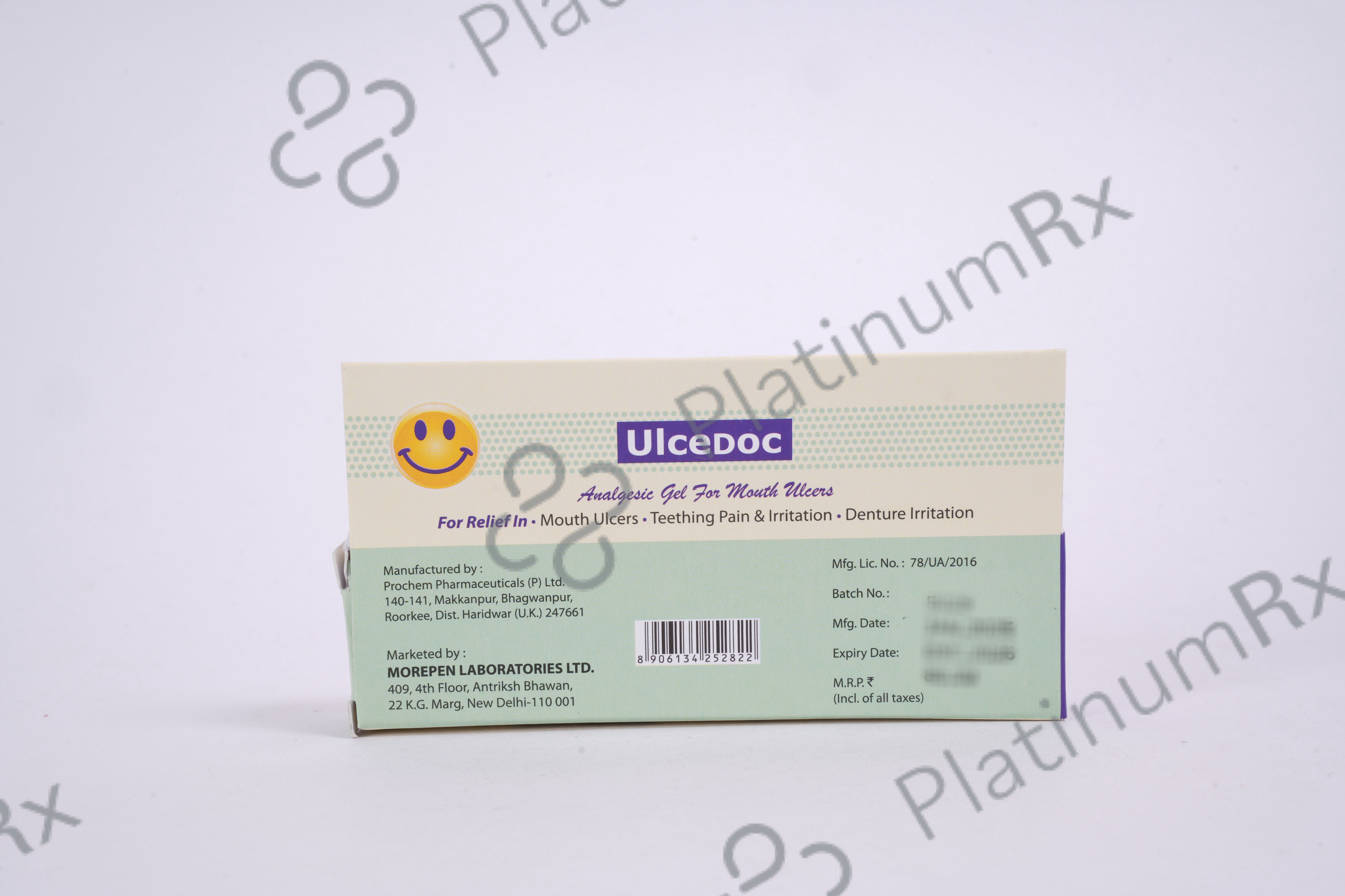 Ulcedoc Gel 15gm