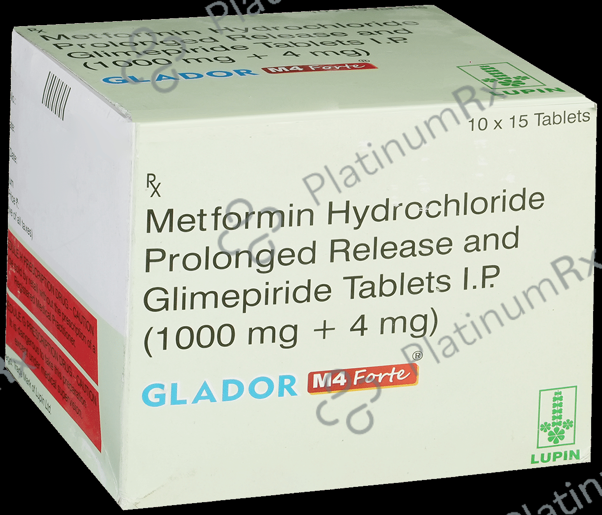 Glador M4 Forte 4/1000mg Tablet PR 15s