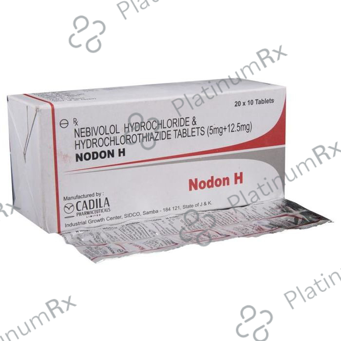 Nodon H 12.5/5mg Tablet 10s
