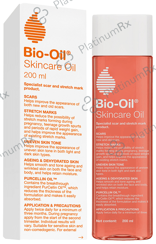 Bio-Oil Original Face & Body Oil - For Stretch Marks & Scar Removal 200 ml