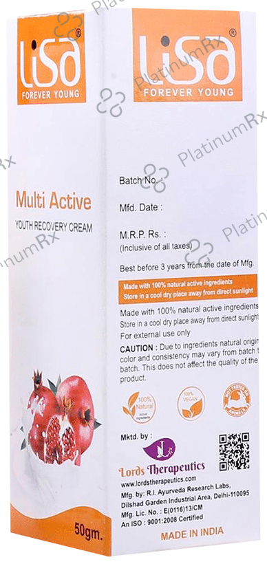 Lisa Multi Active Youth Recovery Cream