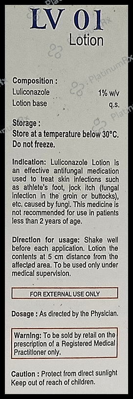 LV 01 Lotion