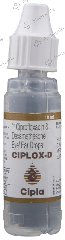 Ciplox D Eye/Ear Drops 10ml