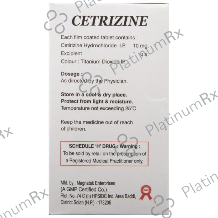 Cetrizine Tablet
