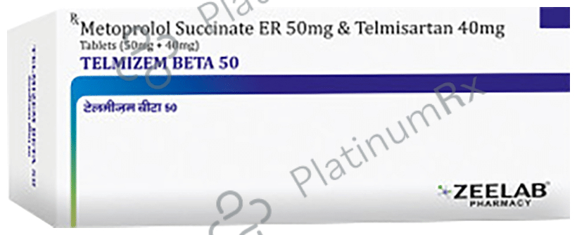 Telmizem Beta 50 Tablet ER