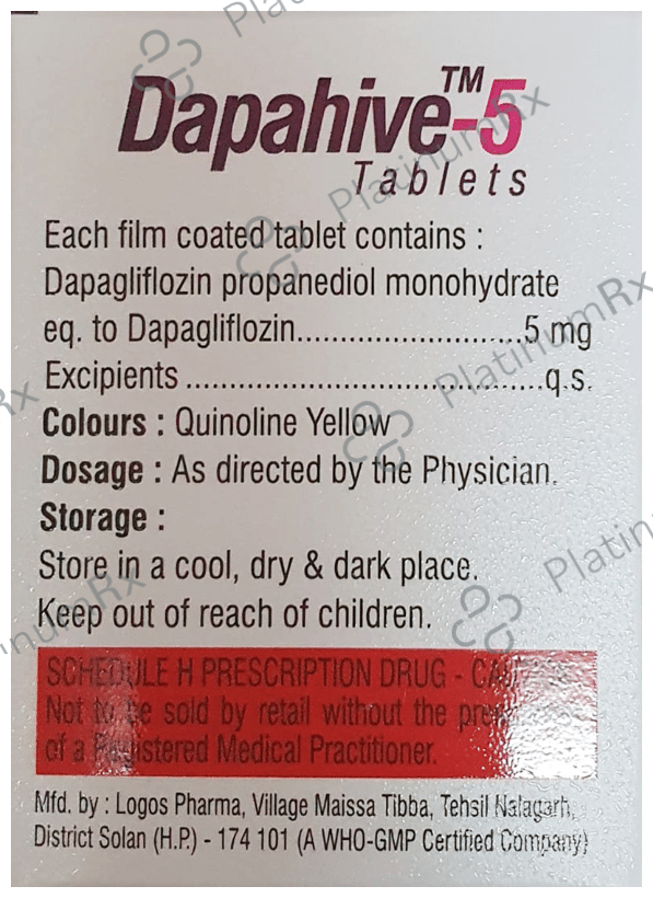 Dapahive 5 Tablet