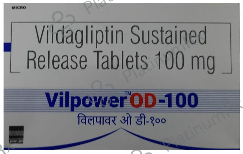 Vilpower OD 100mg Tablet 15s