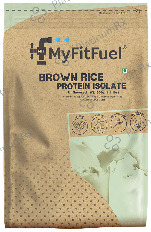 MyFitFuel Brown Rice Protein Isolate Powder