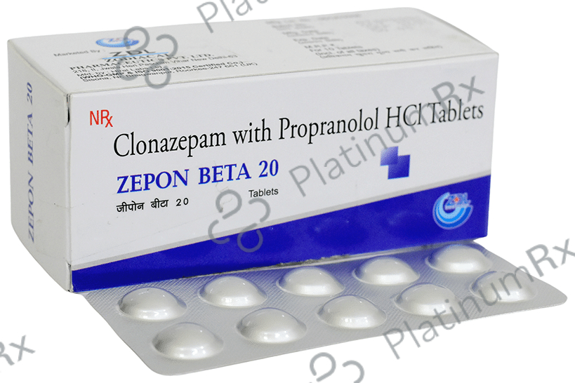 Zepon Beta 20 Tablet