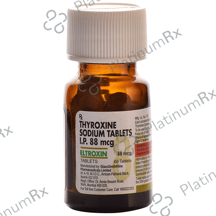 Eltroxin 88mcg Tablet 60s