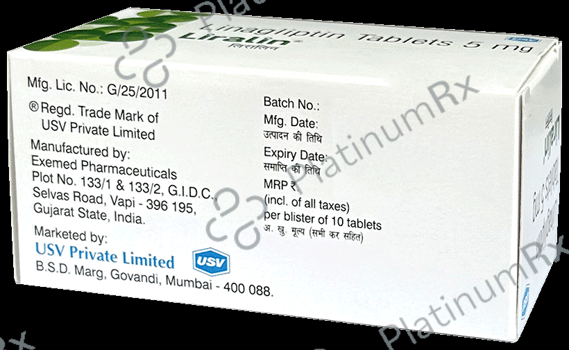 Liralin 5mg Tablet 10s