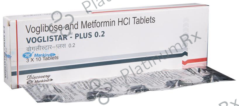 Voglistar-Plus 0.2 Tablet 10 Tablet