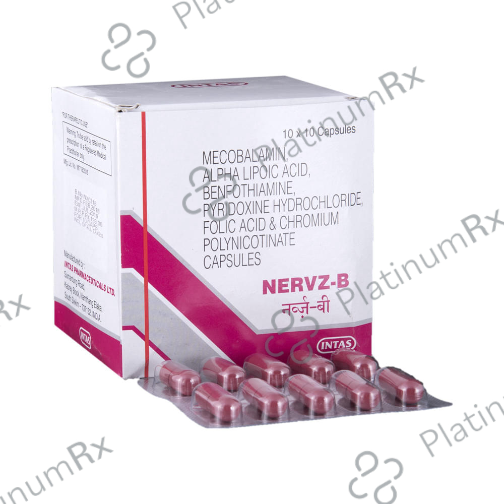 Nervz B Capsule 10s